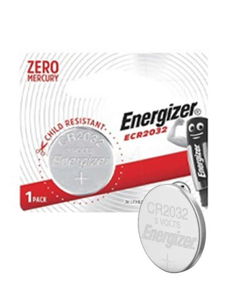 Energizer CR2032 Lithium 3v Batteries 5/Pack