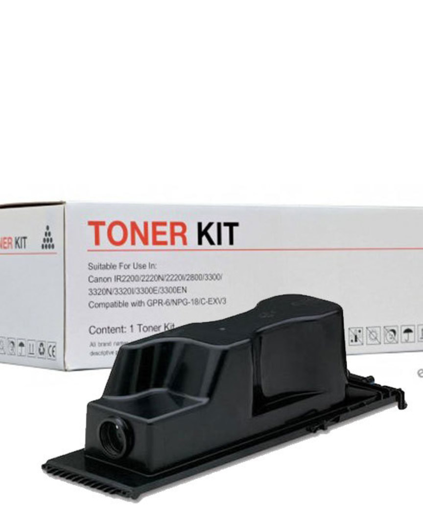 Compatible Canon TG18 GPR6 Black Coppier Cartridge image 0