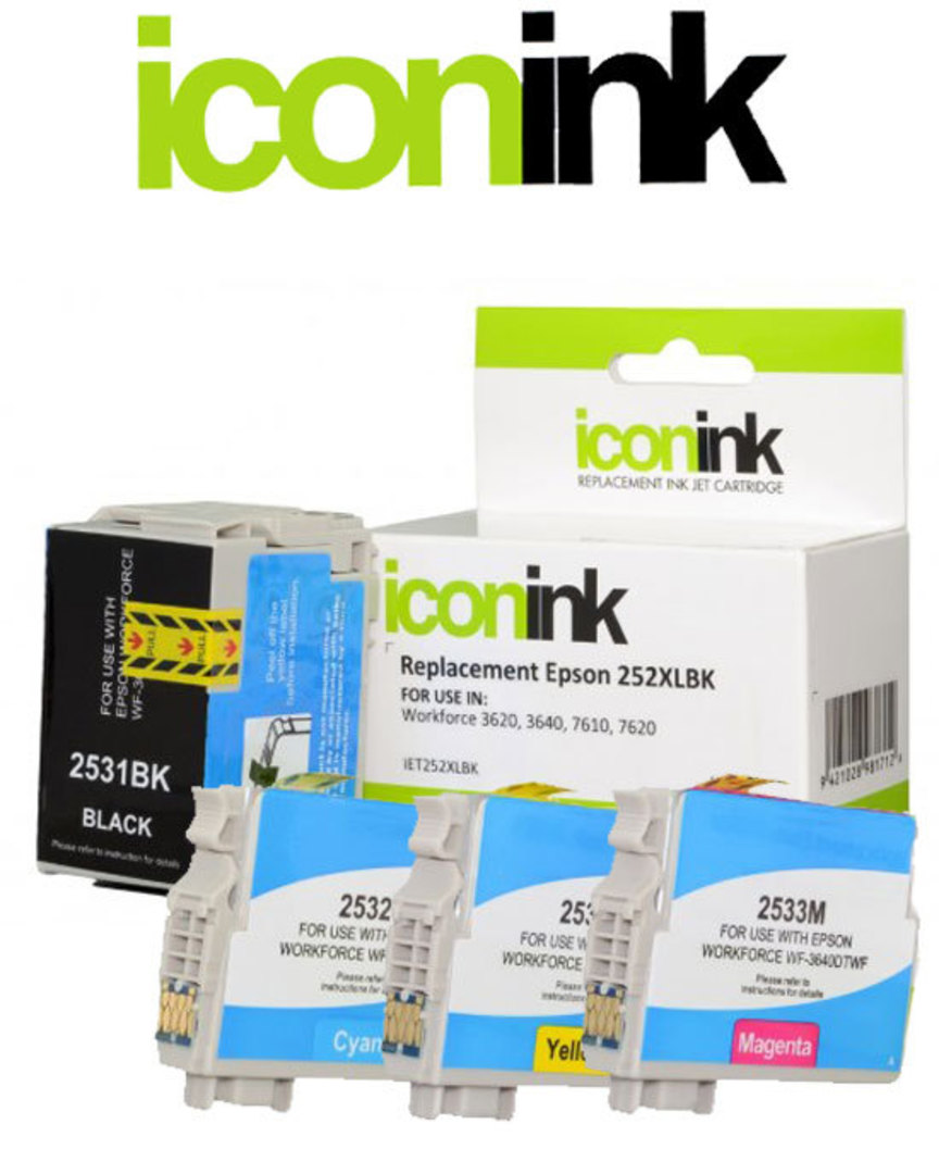 Compatible Epson 252XL Ink Cartridge Set image 0