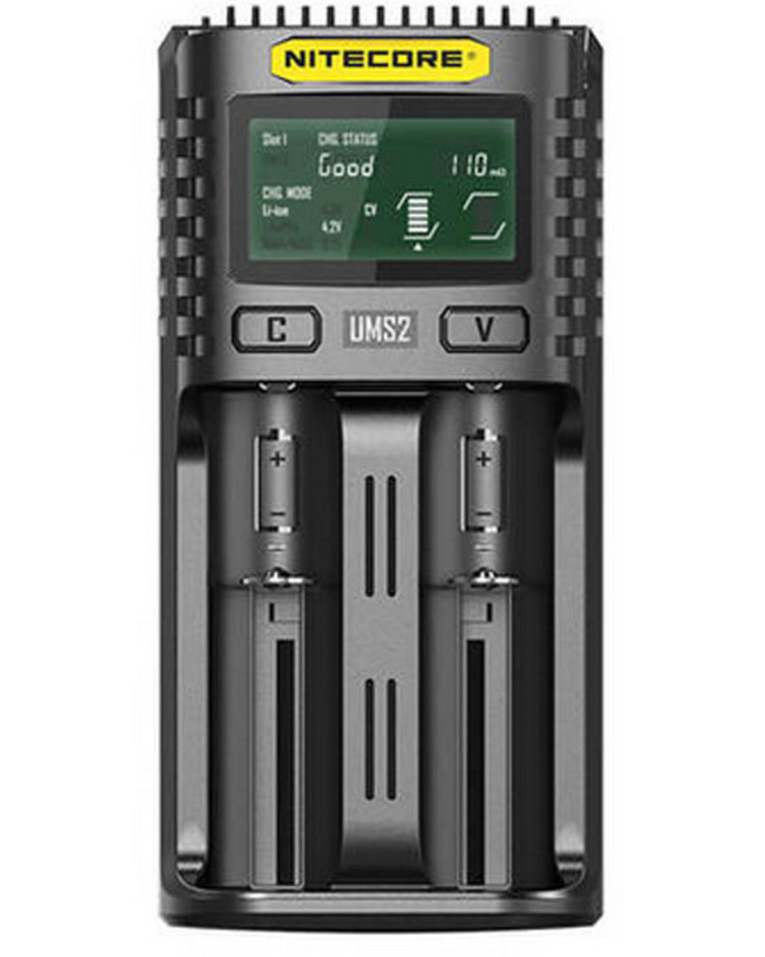 NITECORE UMS2 Intelligent USB Speedy Two-Slot Charger image 0