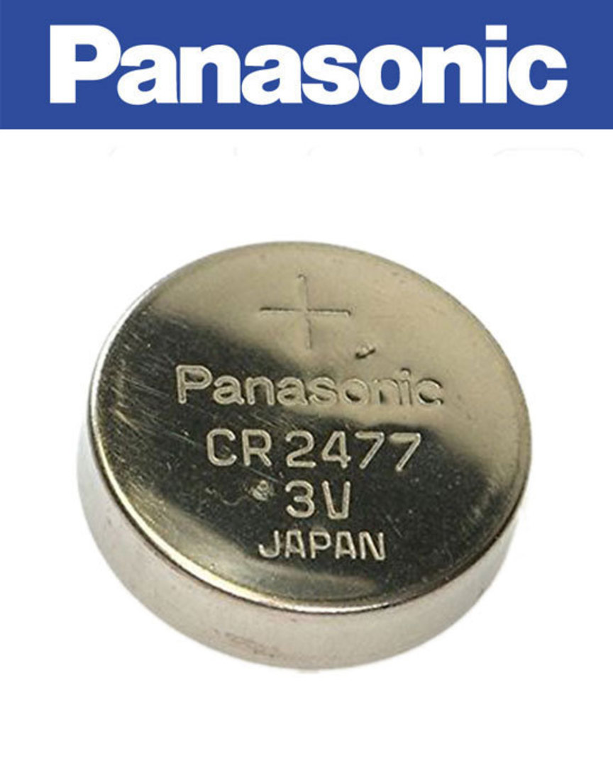 PANASONIC CR2477 Lithium Battery image 1