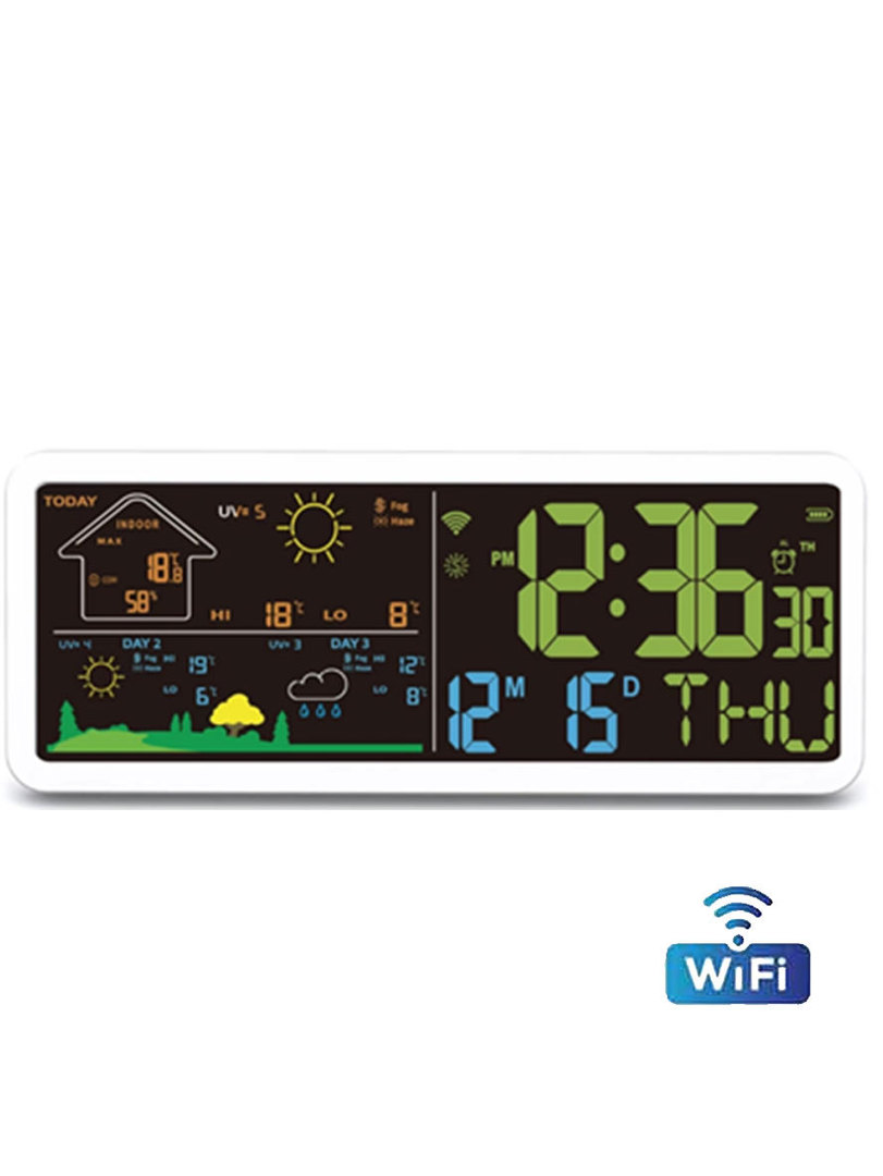 WS801 TESA Smart Lift WIFI Multi-Day Forecast Colour Weather Station image 0