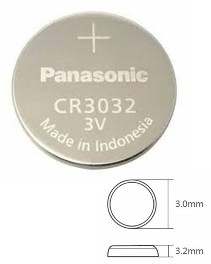 Panasonic CR3032 Lithium Battery image 0