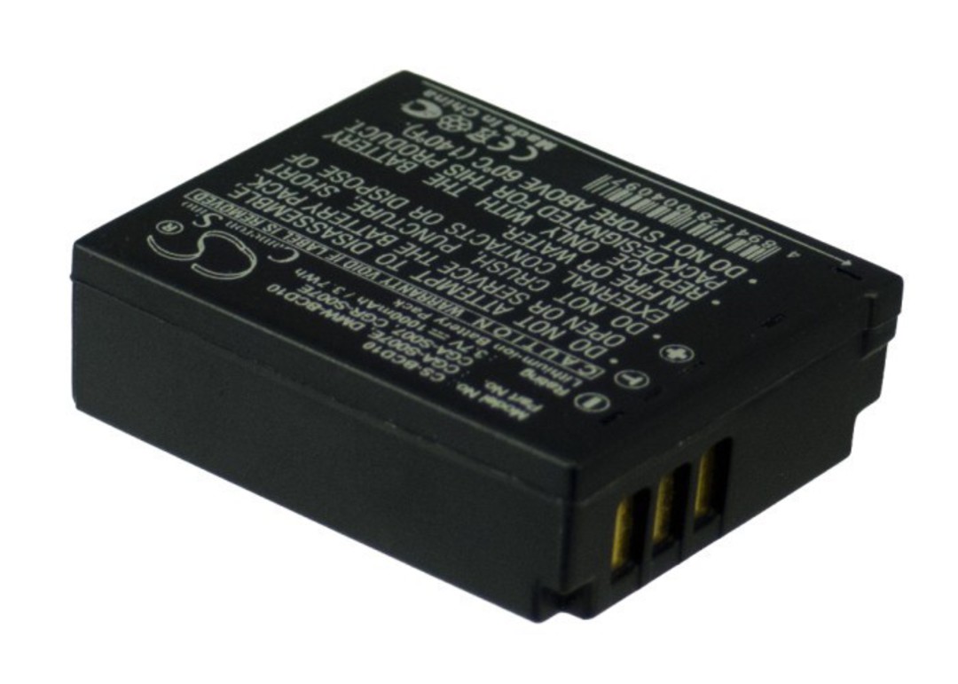 PANASONIC DMW-BCD10 CGA-S007 Compatible Battery image 0