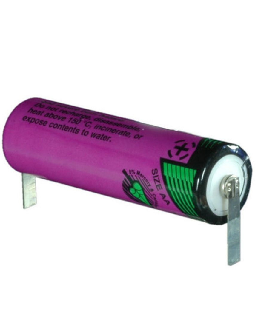 TADIRAN TL-5903 (T) AA Lithium Battery with Solder Tags image 0