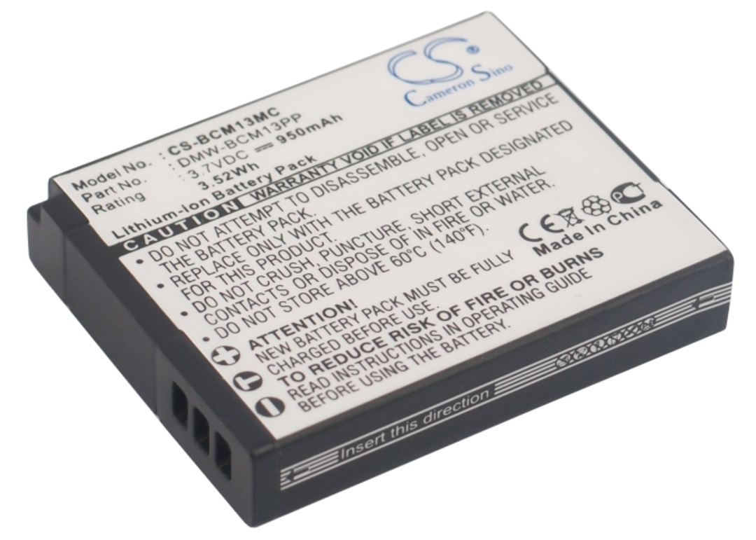 PANASONIC DMW-BCM13 DMW-BCM13E DMW-BCM13PP Compatible Battery image 0