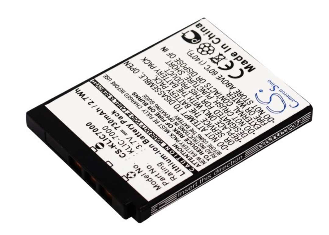 KODAK KLIC-7000 Compatible Battery image 0