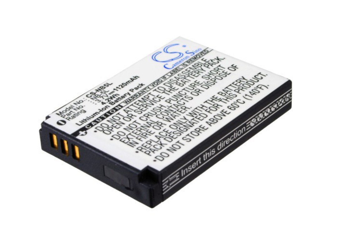 CANON NB-5L NB5L Digital IXUS 800 IS Compatible Battery image 0