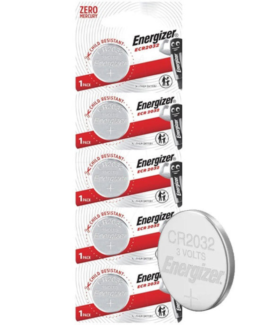 ENERGIZER CR2032 Lithium Battery 5 Pack image 0