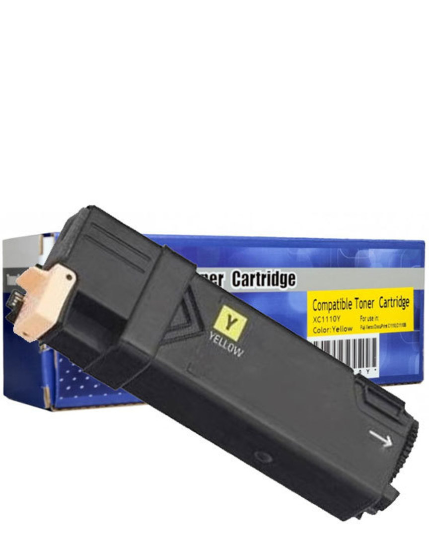 Comp Fuji Xerox CT201117 Yellow Toner Cartridge image 0