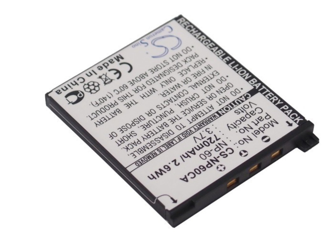 CASIO NP-60 Compatible Battery image 0