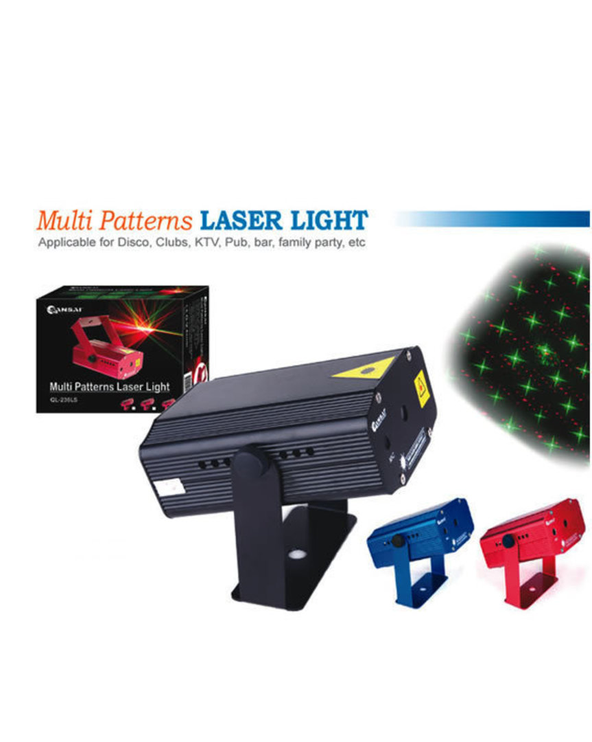 SANSAI Multi Pattern Laser Lighting image 1