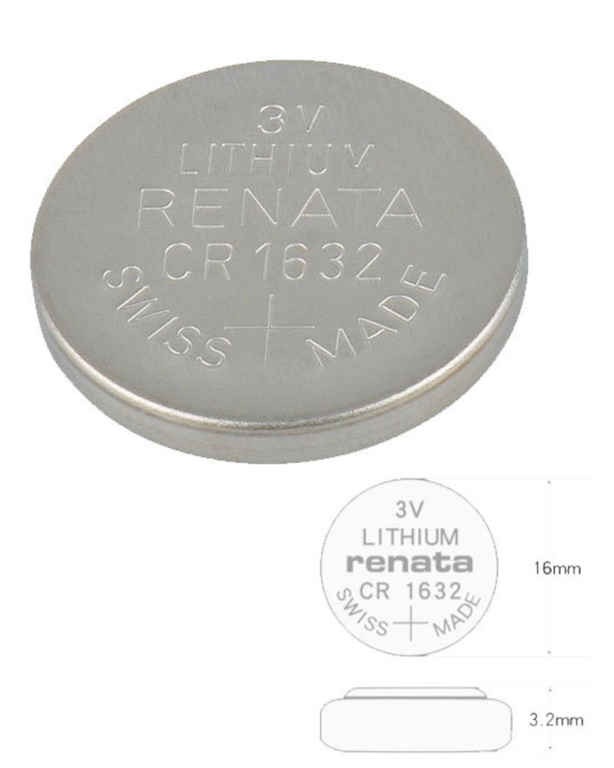 RENATA CR1632 Lithium Battery image 0