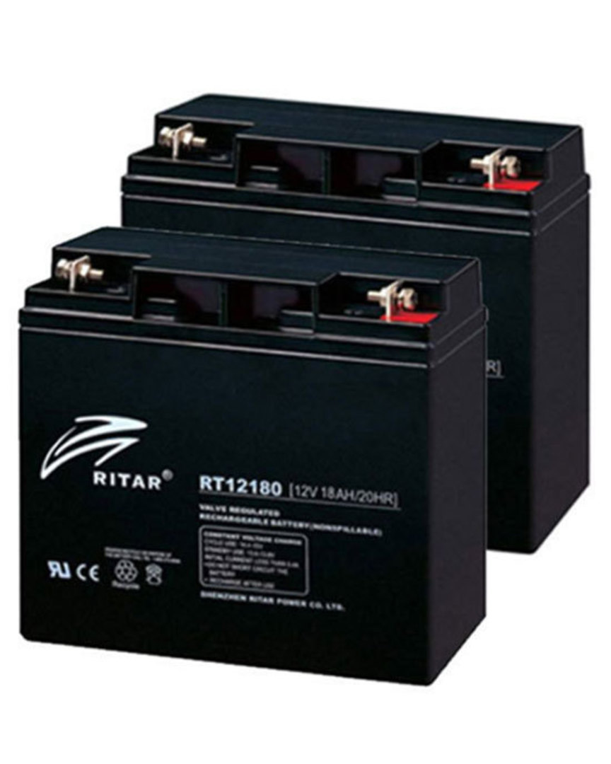 APC RBC7 RBC49 RBC50 Replacement RT12180 SLA Battery Kit image 0