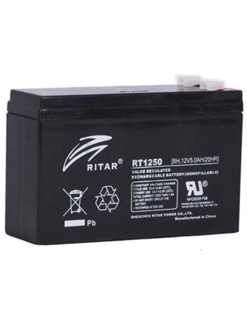 RITAR RT1250BH 12V 5AH SLA battery image 0