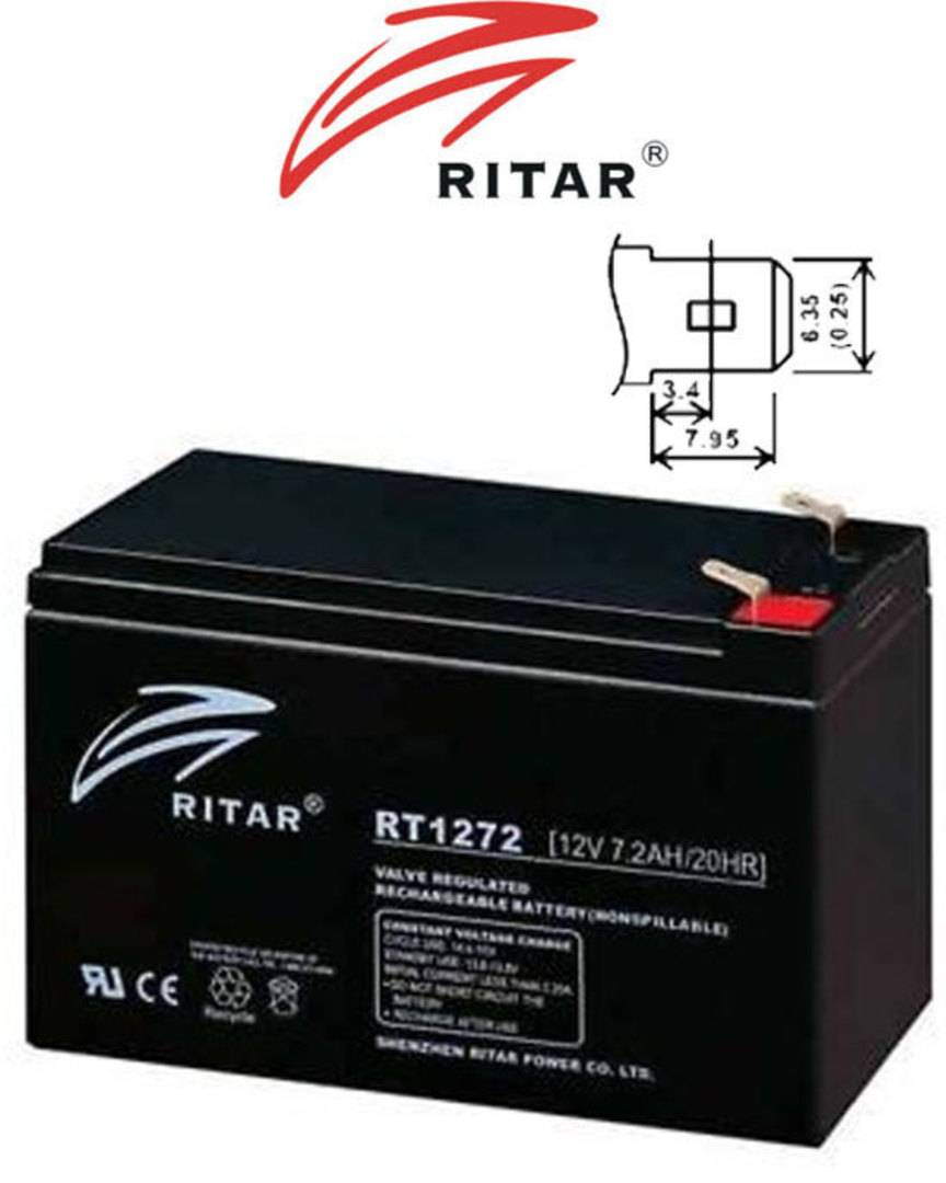 APC RBC2 RBC17 RBC40 RBC51 RBC110 RBC114 RT1272 Replacement Battery Kit image 1
