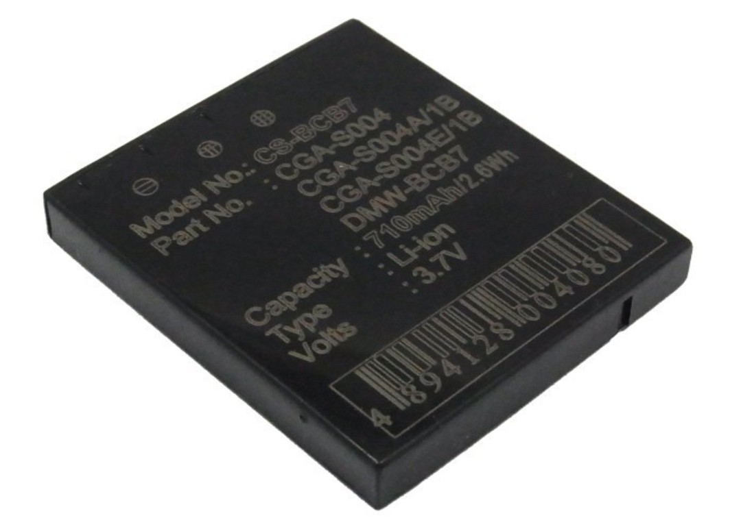 PANASONIC CGA-S004, CGA-S004A, CGA-S004A/1B Compatible Battery image 0