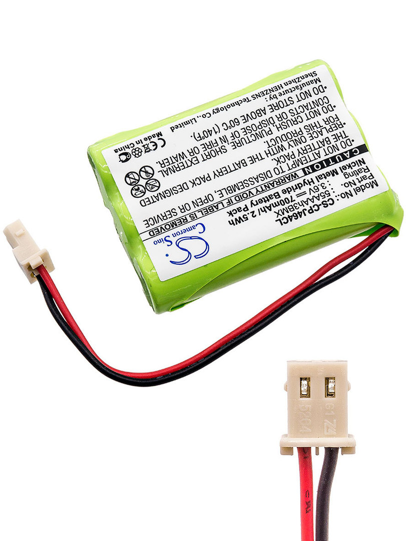 Replacement Battery for Cordless Phone and Baby Monitor BM2500 image 0