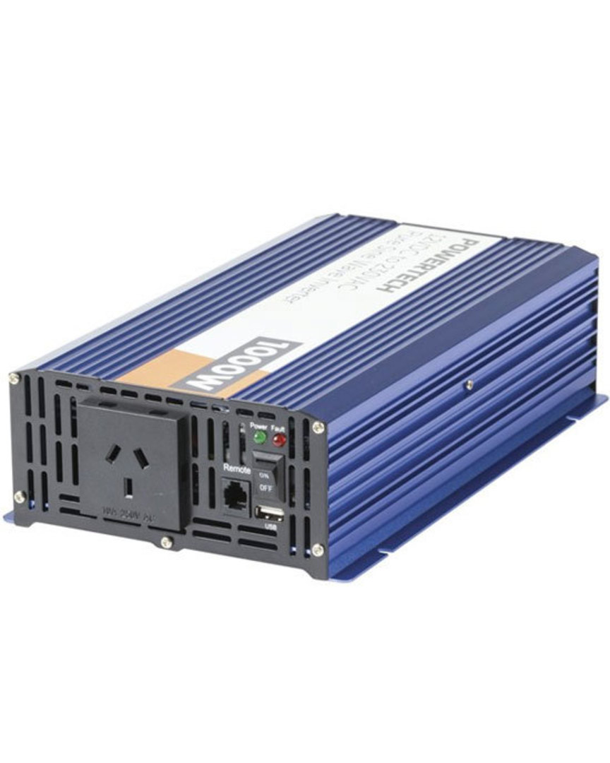 1500W 12VDC to 240VAC Pure Sine Wave Inverter - Electrically Isolated image 0