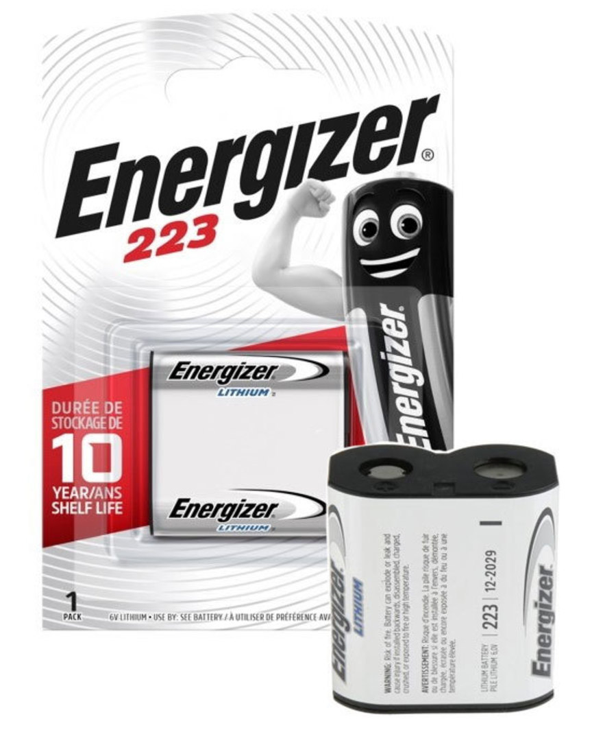 ENERGIZER CRP2 223 Lithium Battery image 0
