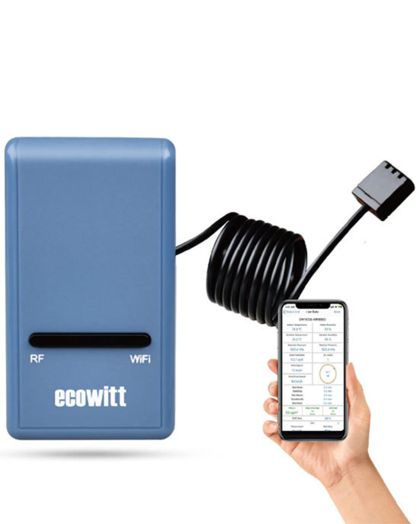 GW1100 ECOWITT Smart Hub WIFI Gateway with Outdoor Multi Sensor image 1