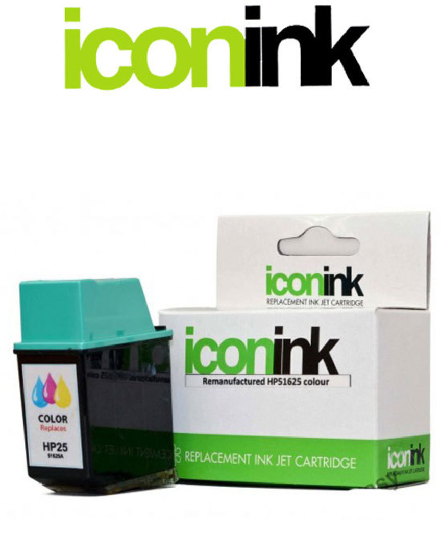 Compatible HP 25 TriColour Ink Cartridge (51625AA) image 0