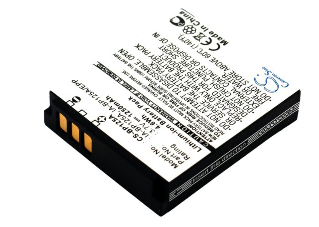 SAMSUNG AD43-00197A, BP125A, IA-BP125 Compatible Battery image 0
