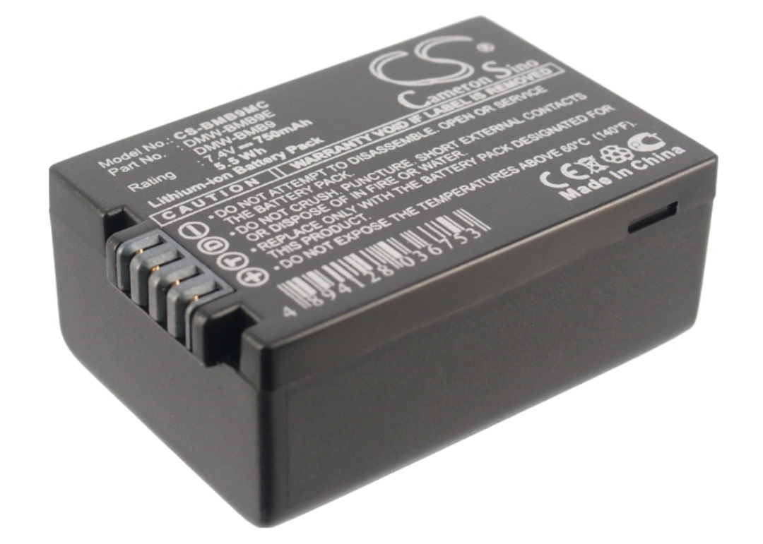 PANASONIC DMW-BMB9 DMW-BMB9E Compatible Battery image 0