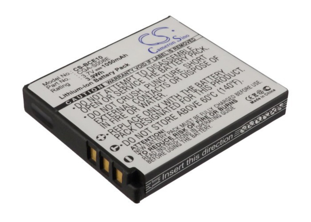 PANASONIC DMW-BCE10 CGA-S008 Compatible Battery image 0