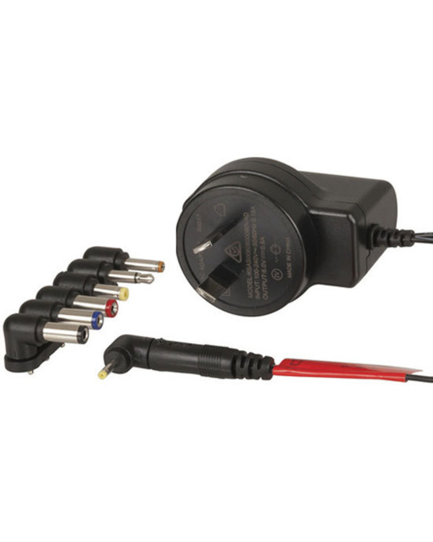 JAYCAR MP3145 6V 800mA Ultra-slim Switchmode Power Adaptor image 0