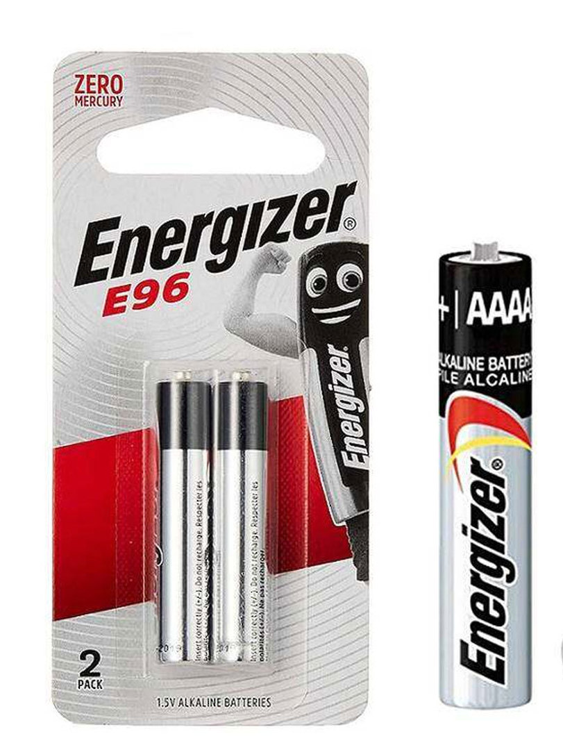 ENERGIZER AAAA LR61 E96 Alkaline Battery 2PK image 0