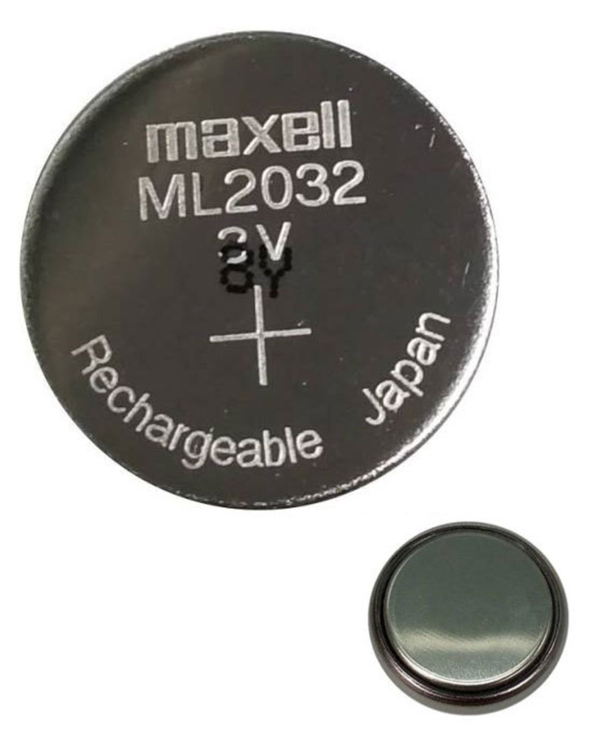 MAXELL ML2032 Rechargeable Coin Cell Battery image 0