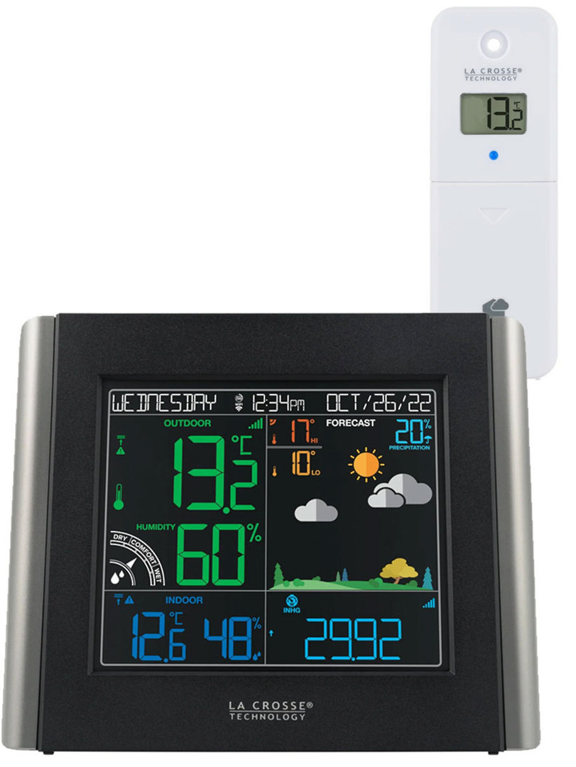 V11 La Crosse WIFI Colour Weather Station image 0