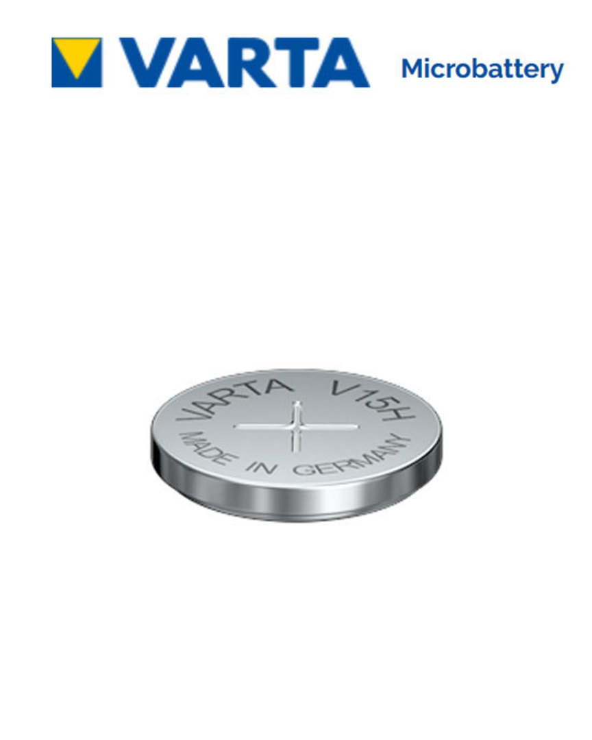 VARTA V15H 1.2V NiMH Rechargeable Button Battery image 0