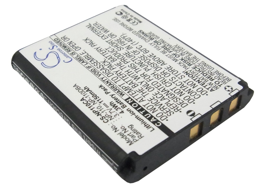 CASIO NP-110, NP-110DBA, NP-110L Compatible Battery image 0