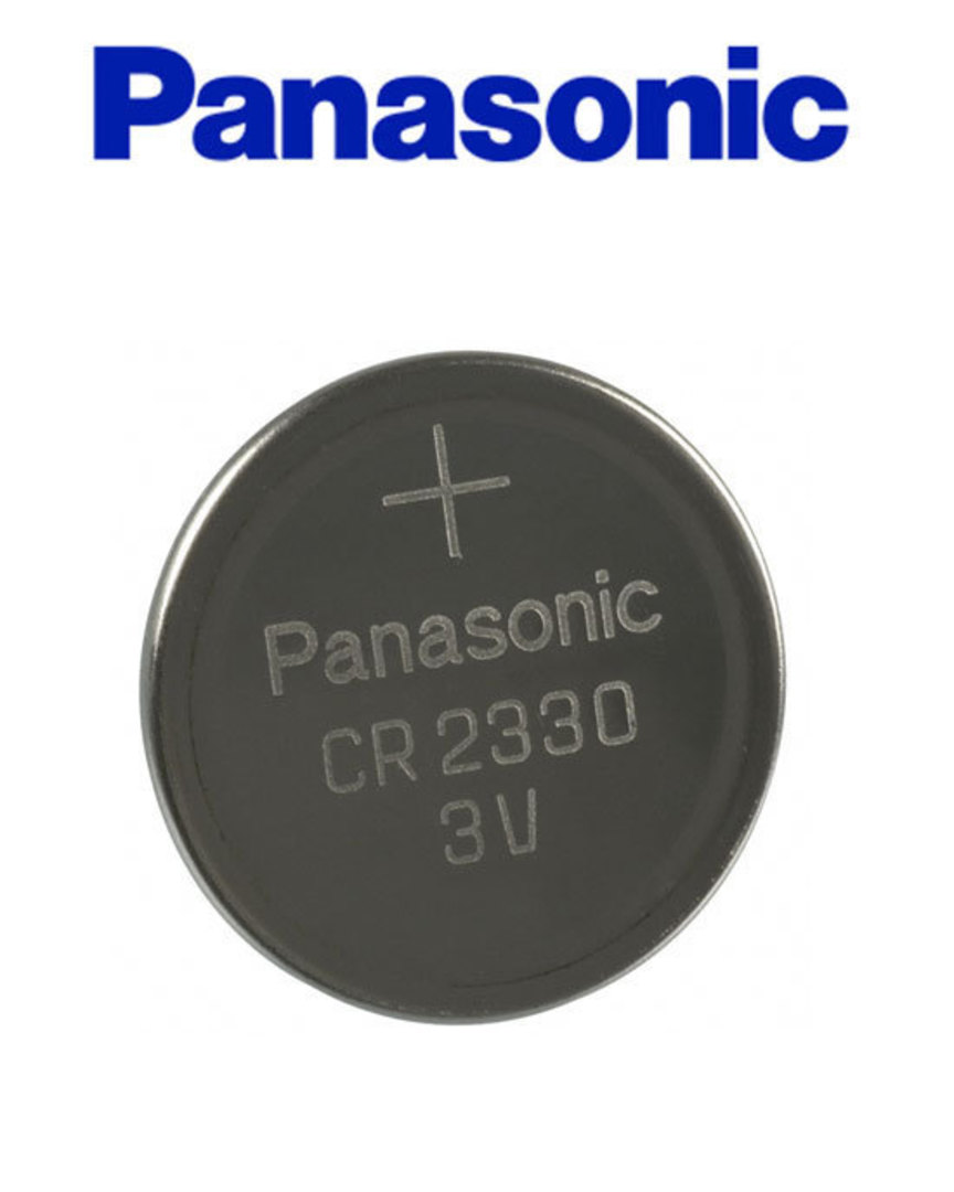 PANASONIC CR2330 Lithium Battery image 1