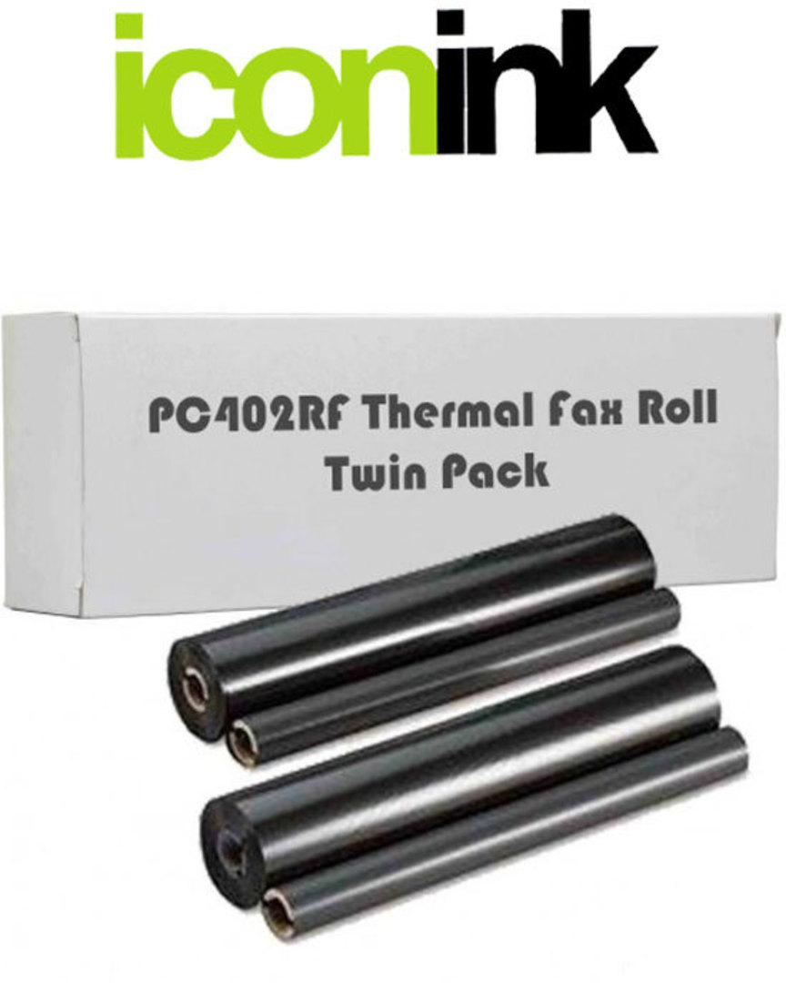 Brother PC-402RF Fax Roll Twin Pack image 0