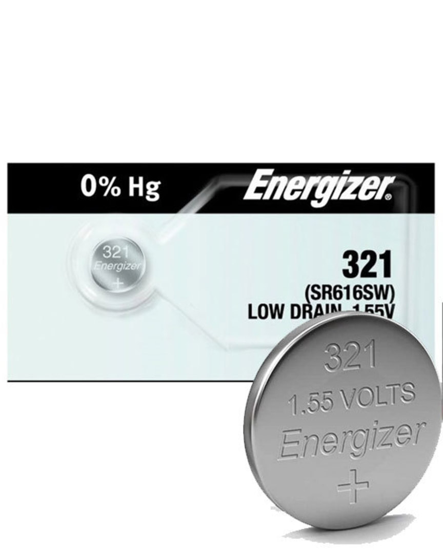 ENERGIZER 321 SR65 SR616 SR616SW Watch Battery image 0