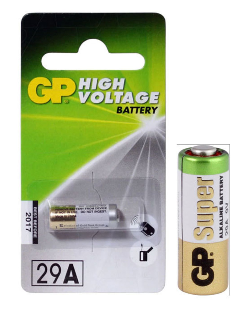 GP 29A GP25A GP29A GP32A L822 9V Alkaline Battery image 0