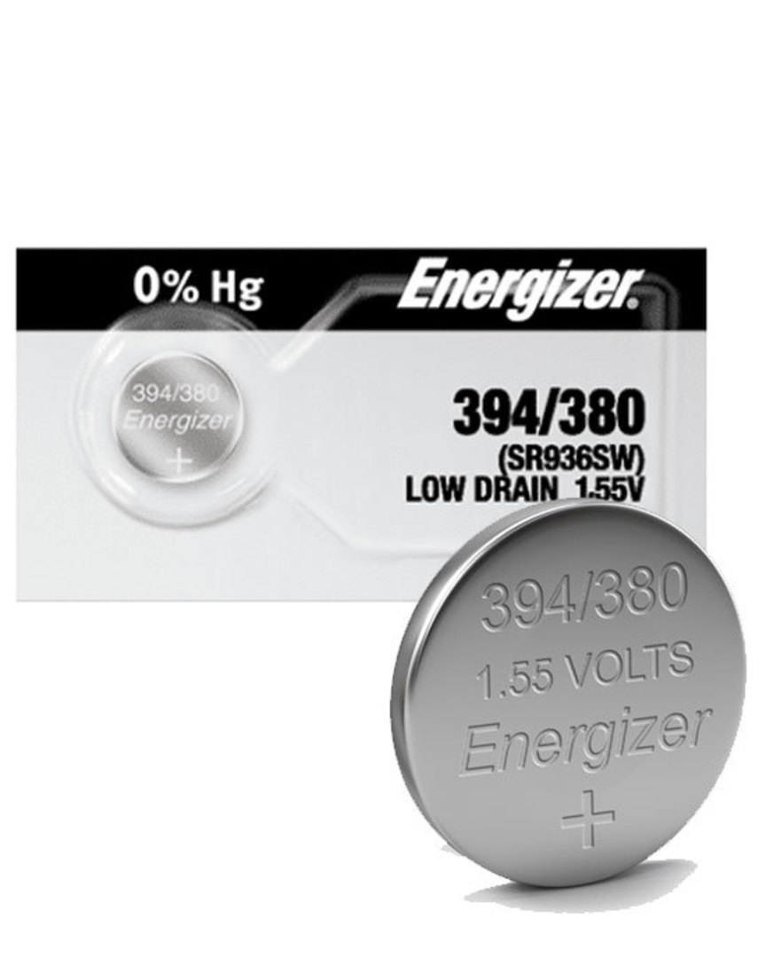 ENERGIZER 380 394 SR45 SR396 Watch Battery image 0