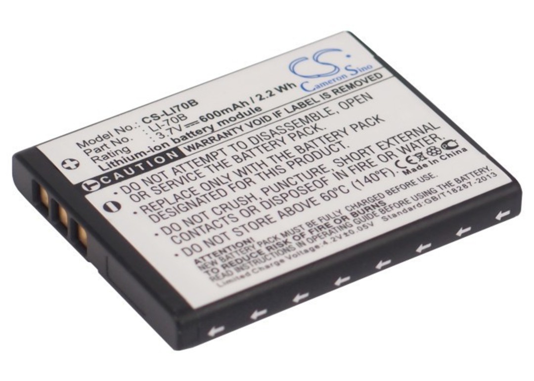 OLYMPUS Li-70B LI70B Compatible Battery image 0