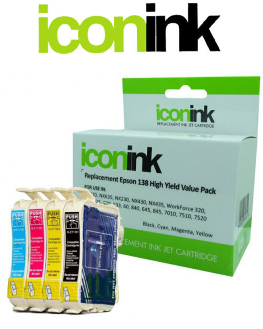 Compatible Epson 138 Ink Cartridge Set image 0