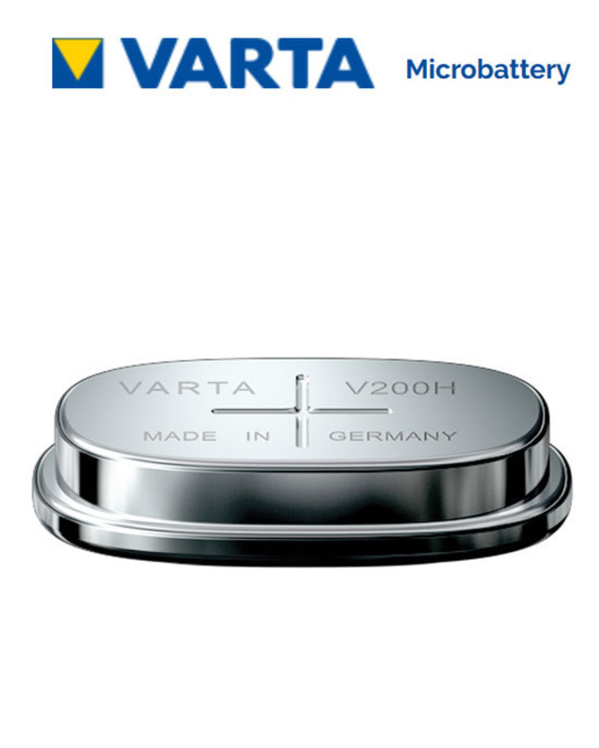 VARTA V200H 1.2V NiMH Rechargeable Button Battery image 0