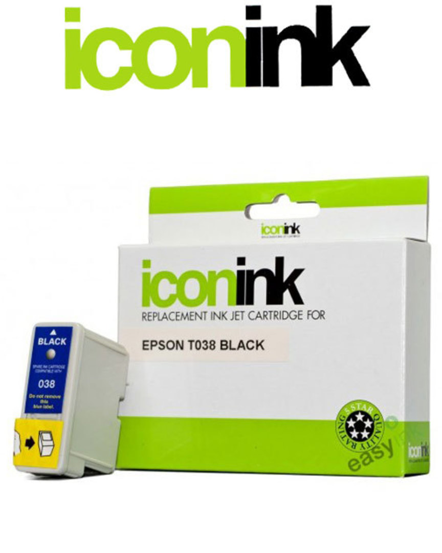 Compatible Epson T038 C13T038190 Black Ink Cartridge image 0
