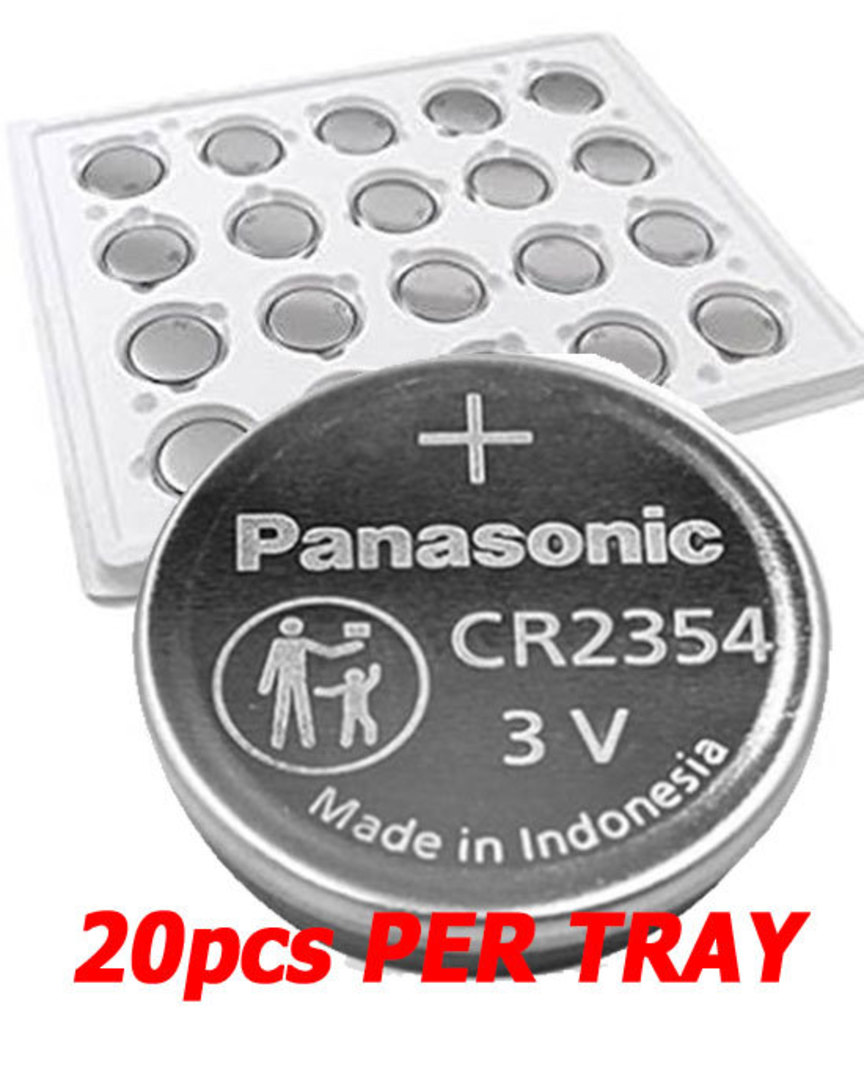 PANASONIC CR2354 Lithium Battery 20PCs Tray image 0