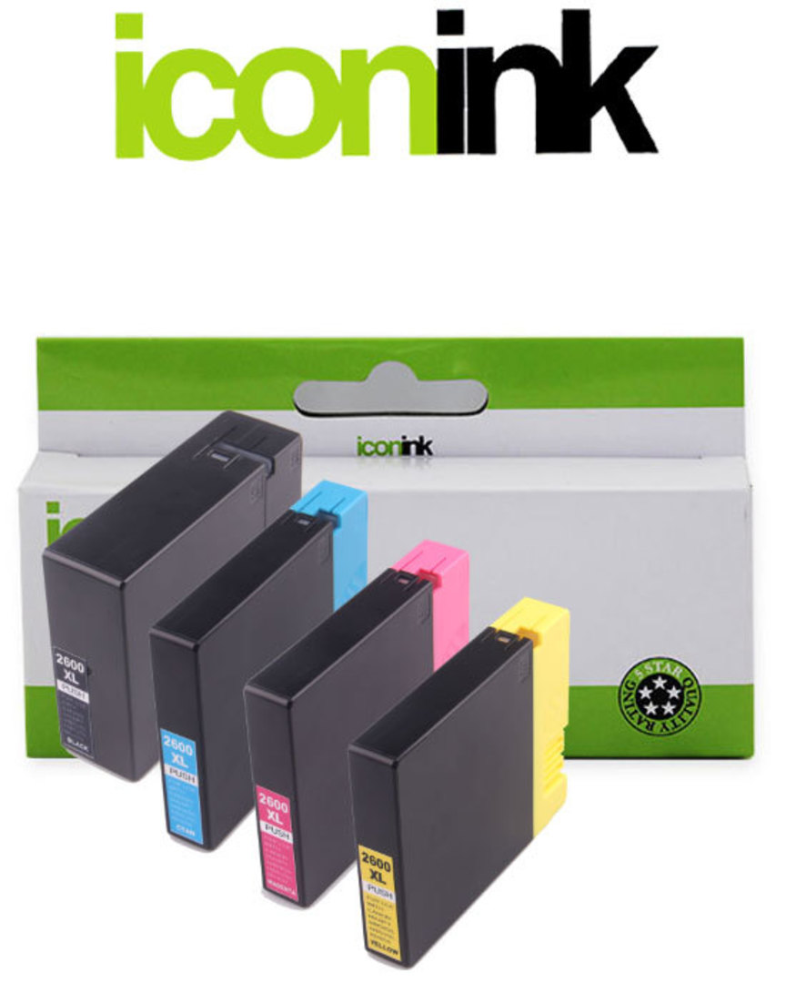 Compatible Canon PGi2600XL Ink Cartridge Set image 0
