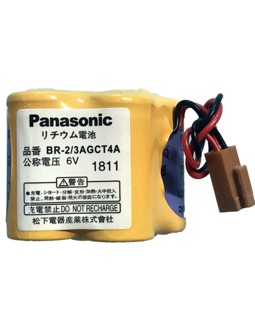 PANASONIC BR-2/3AGCT4A 6V for GE Fanuc A98L-0031-0025 image 0