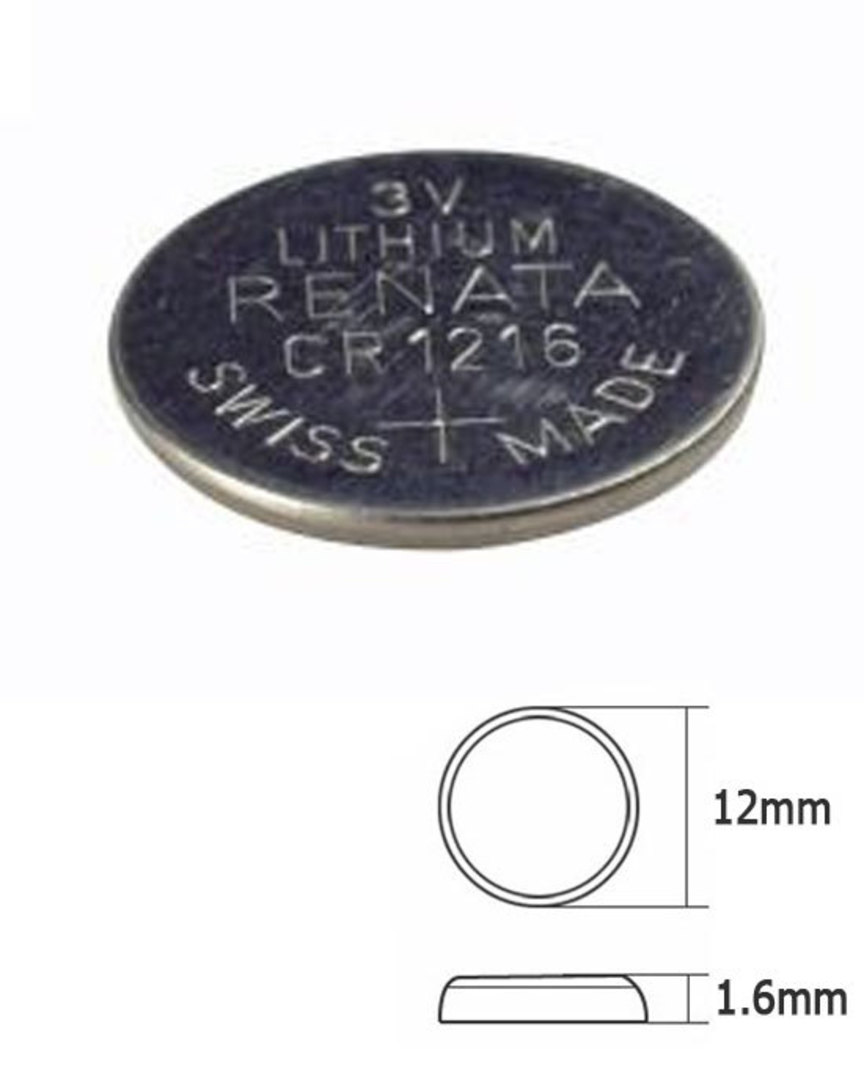 RENATA CR1216 Lithium Battery image 0