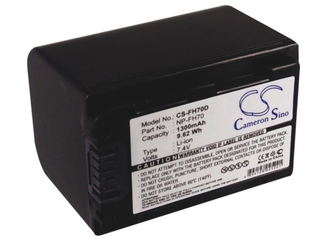 SONY NP-FH70 NPFH70 Compatible Battery image 0