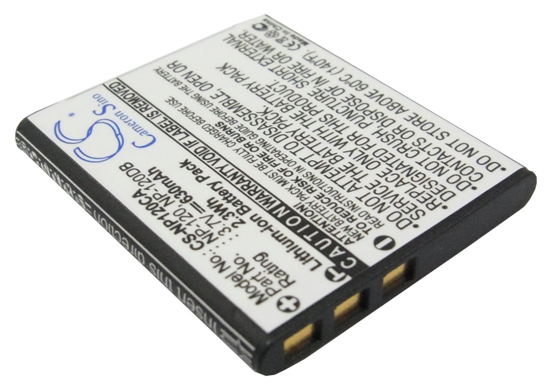 CASIO NP-120 NP120 NP-120DBA Compatible Battery image 0